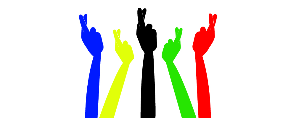 free clip art crossed fingers - photo #32