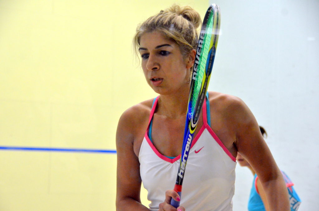Latasha Khan, world No. 50 and WSA veteran, takes on the Liberty Bell Open