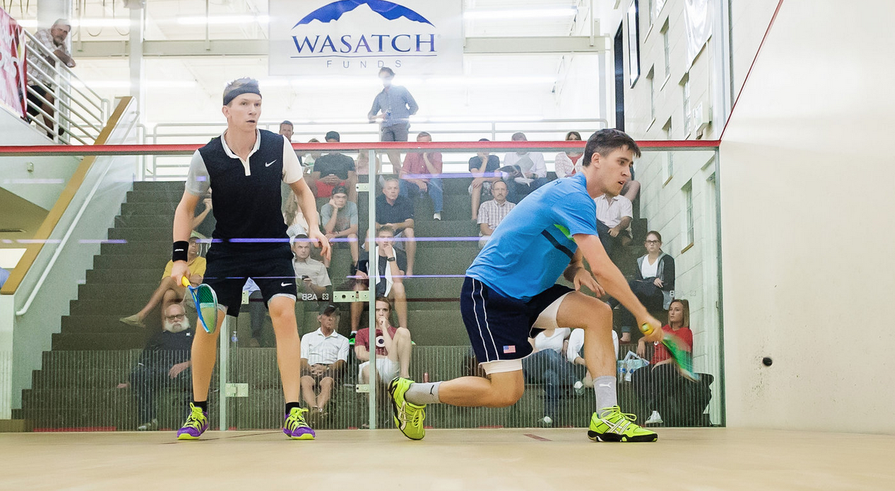 Ireland's six seed Arthur Gaskin defeated nine-time U.S. champion Julian Illingworth in three games. 