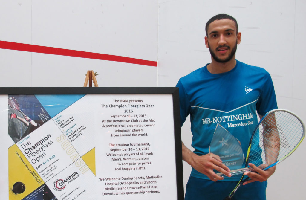 England's Declan James won the U.S. Pro Series Champion Fiberglass Open in September.
