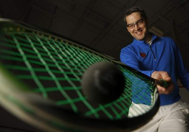 Neal Tew of The T Squash Academy in Cincinnati, Ohio. (image: The T Squash Academy)