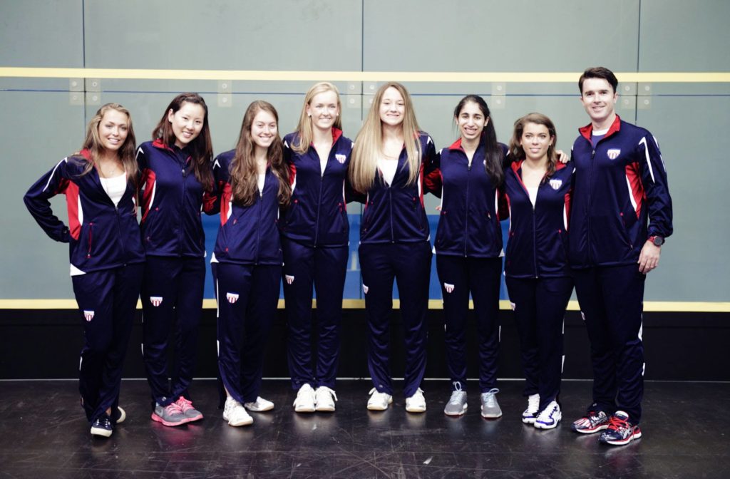 The second-place-finishing 2013 Team USA junior women.