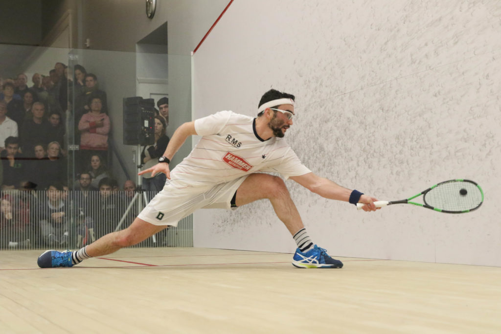 Chris Hanson in the 2017 S.L. Green U.S. men's championship. 