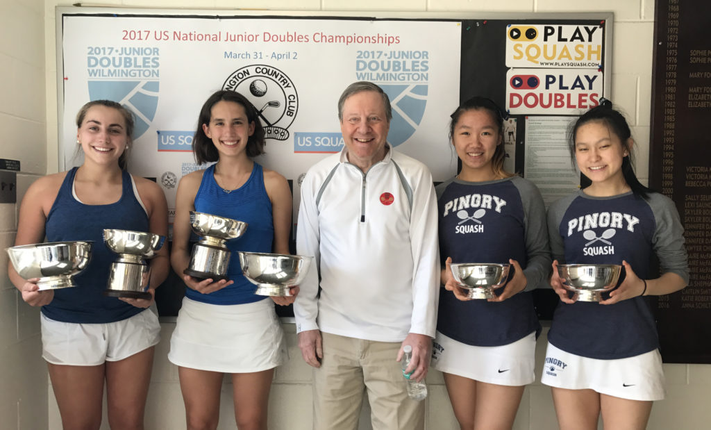 (l-r): Rachel Mashek, Olivia Walsh, Jim Hense, Rachel Chen, Renee Chan.